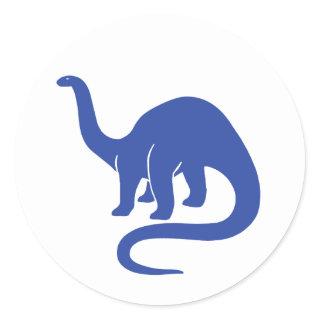 Dinosaur Sticker - Blue