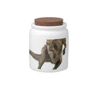 Dinosaur  Candy Jar