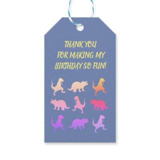 Dinosaurs  Kids Custom Gift Tags