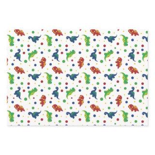 Dinosaurs, Stripes, and Polka-Dots Primary Colors  Sheets