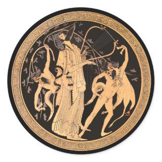 Dionysus and the Satyrs Sticker
