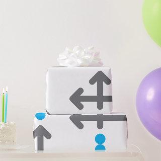 Directional Arrow Modern Minimalist Geometric