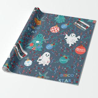 disco christmas music cassette ghost