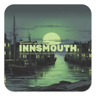 Discover mysterious Innsmouth Square Sticker