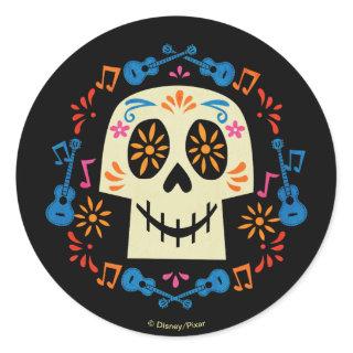 Disney Pixar Coco | Gothic Sugar Skull Classic Round Sticker