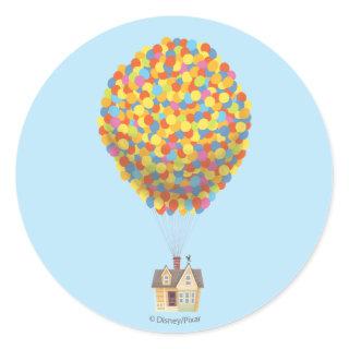 Disney Pixar UP | Balloon House Pastel Classic Round Sticker