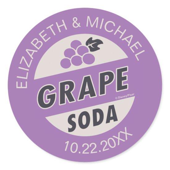 Disney Pixar Up Wedding | Grape Soda Sticker
