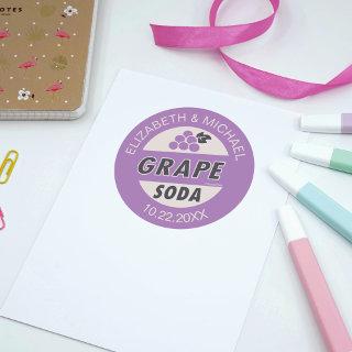 Disney Pixar Up Wedding | Grape Soda Sticker