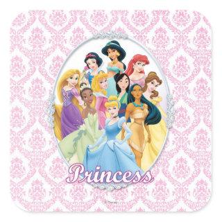 Disney Princess | Cinderella Featured Center Square Sticker