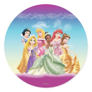 Disney Princess | Tiana Featured Center Classic Round Sticker