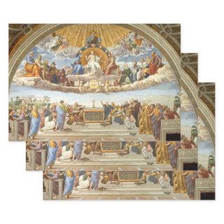 Disputation of the Holy Sacrament, Raphael Sanzio  Sheets
