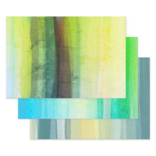 Distressed abstract painting multi-color variety  sheets
