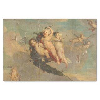 Distressed Cherub Art Angel Decoupage Paper