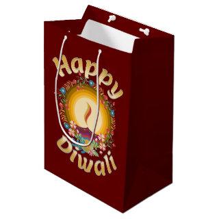 Diwali Festival of Lights Hindu Sikh Jain Medium Gift Bag