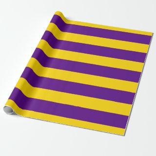 DIY Color XL Preppy Stripe Purple Gold