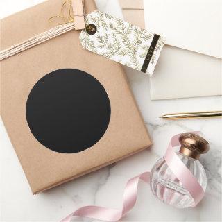 DIY: CREATE YOUR OWN STICKERS Black Circle (Large)