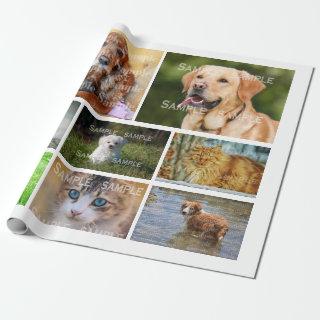 DIY pet photo family animal collage frame