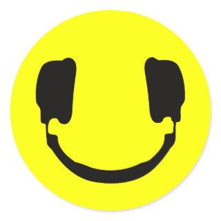DJ CLASSIC ROUND STICKER