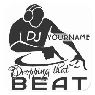 DJ custom stickers