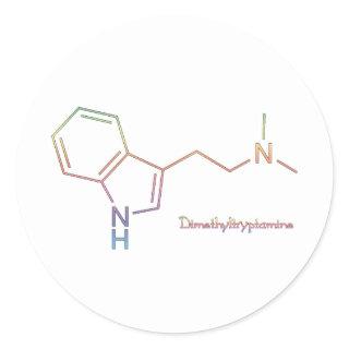 DMT Rainbow Classic Round Sticker