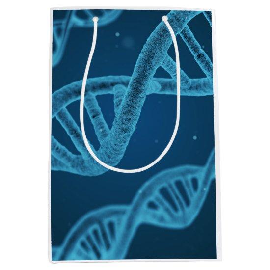 DNA Double Helix Medium Gift Bag