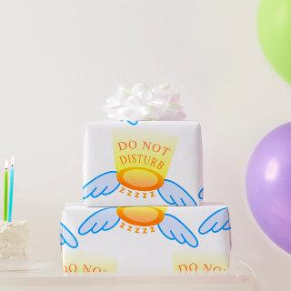 Do Not Disturb Sleep Mode Flying Halo and Wings