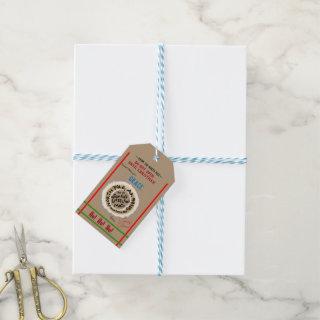 Do Not Open Until Christmas Name Gift Tags