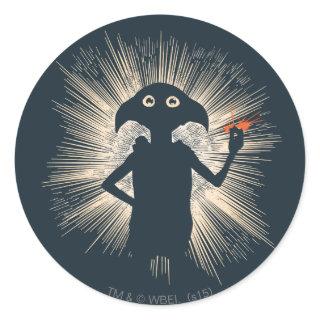 Dobby Casting Magic Classic Round Sticker