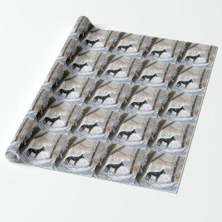 Doberman Pinscher Let It Snow Christmas
