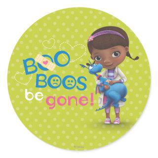 Doc McStuffins and Stuffy - Boo Boos Be Gone Classic Round Sticker
