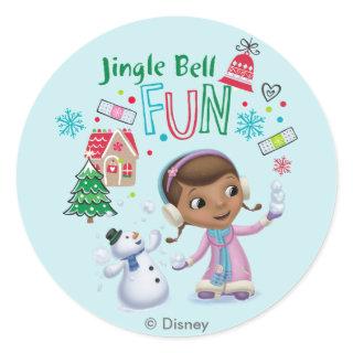 Doc McStuffins | Jingle Bell Fun Classic Round Sticker