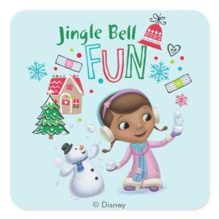 Doc McStuffins | Jingle Bell Fun Square Sticker