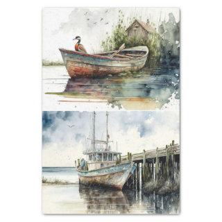 Dock of Bay  Tissue Paper