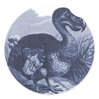 Dodo Bird Classic Round Sticker