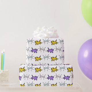 Dog Bone Graffiti Style Choose Color Wrapping WP1