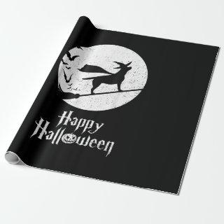 Dog Lover | Happy Halloween Lab Witch Riding Broom