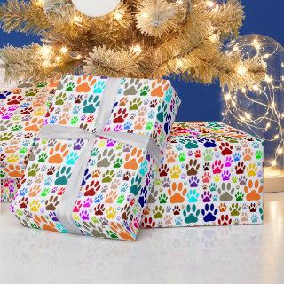 Dog Paw Prints All Over