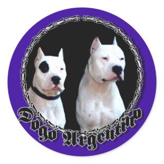Dogo Argentino stickers