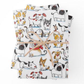 dogs pattern  sheets