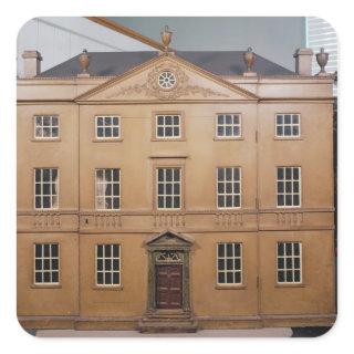 Doll's house, Neo-Classical Adam Style, c.1810 Square Sticker