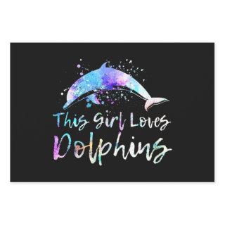 dolphin lover gift this girl loves dolphins  sheets