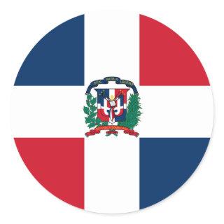 Dominican Republic Flag Sticker