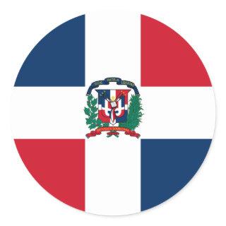 Dominican Republic Flag Sticker