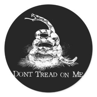 Don’t Tread on Me Classic Round Sticker