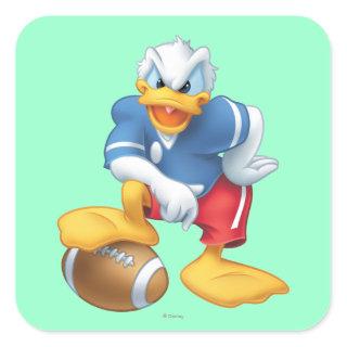 Donald Duck | Football Square Sticker