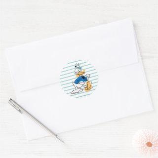 Donald Duck | Hangry Hangry Classic Round Sticker