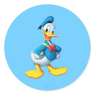 Donald Duck | Happy Classic Round Sticker