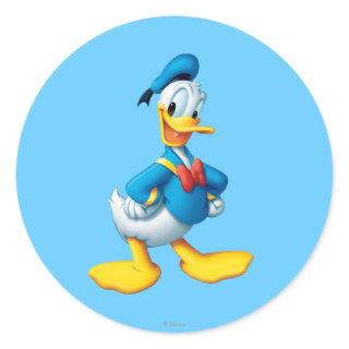 Donald Duck | Happy Classic Round Sticker