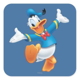 Donald Duck | Jumping Square Sticker