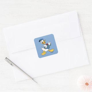 Donald Duck | Proud Pose Square Sticker